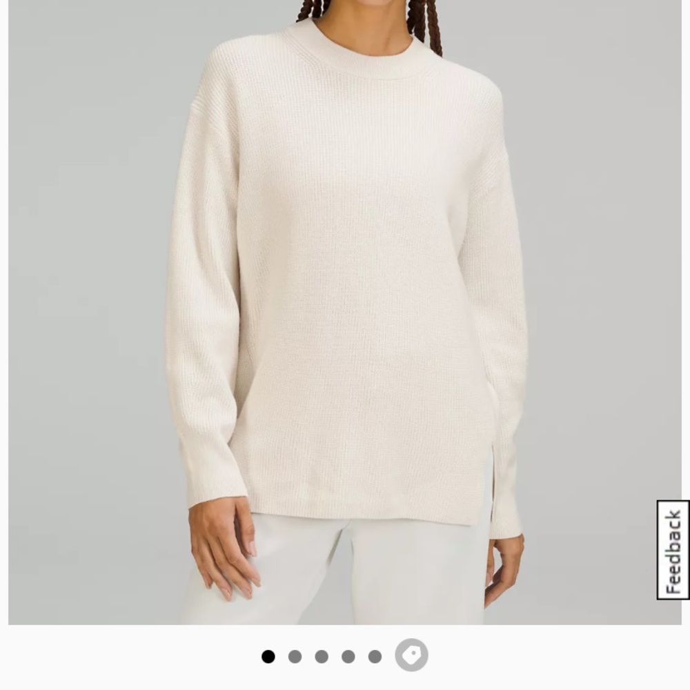 Lululemon Merino Wool Blend Crewneck Sweater jumper pullover MAKE AN OFFER!
